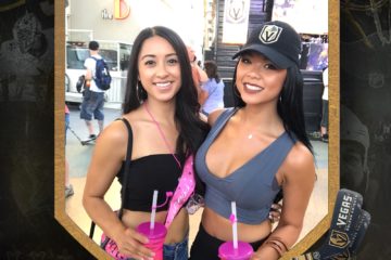 Two women posing for a picture Vegas born
