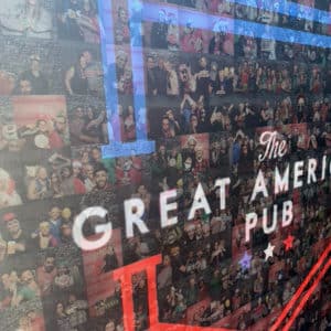 great American pub mosaic Photo Booth Rentals in Las Vegas Smash Booth
