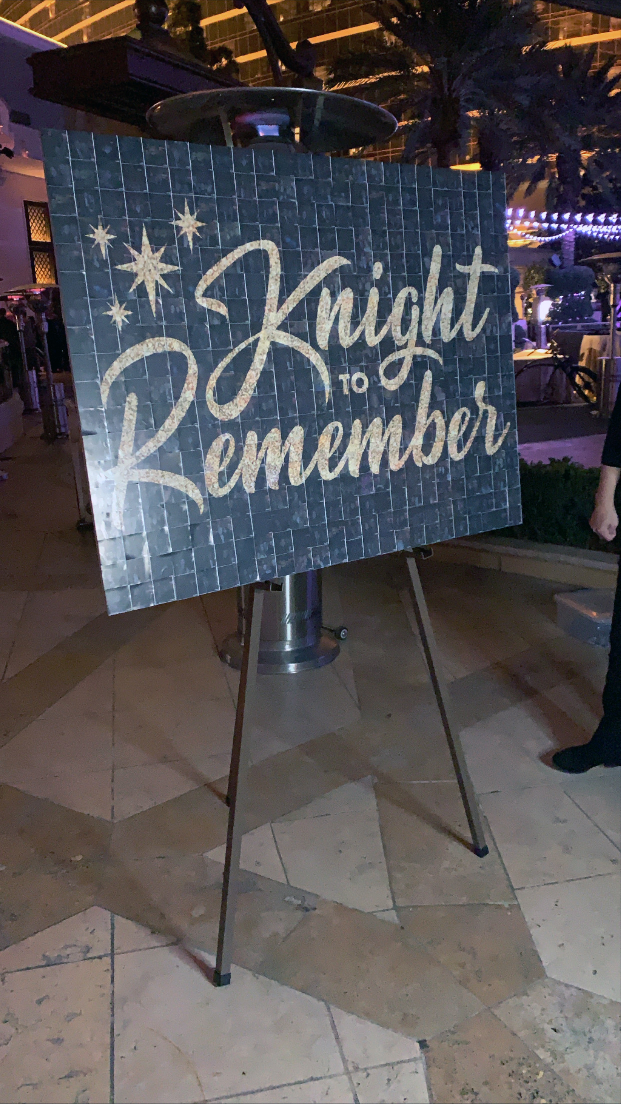 knight to remember sign logo
