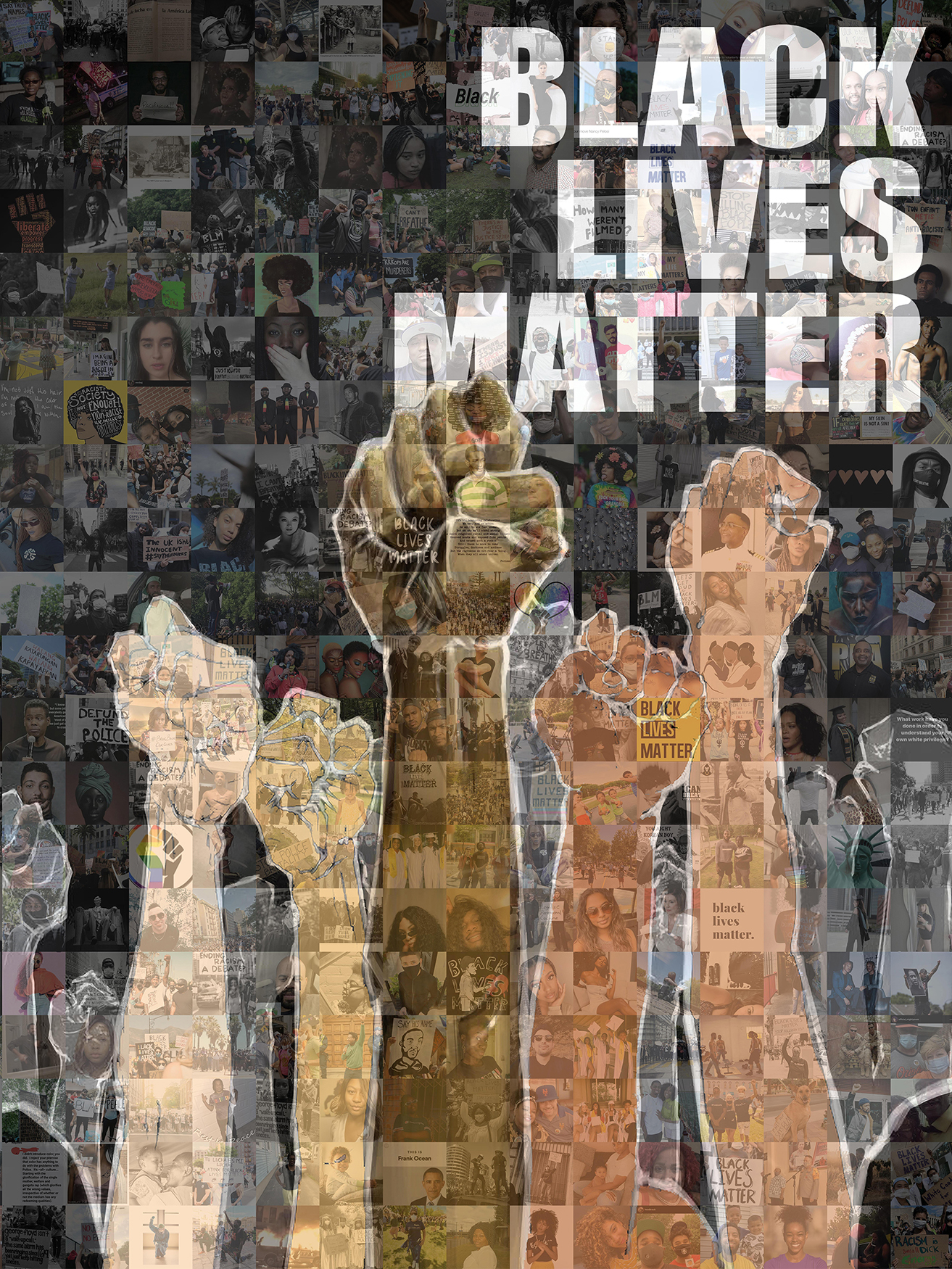 blacklivesmatter mosaic print Photo Booth Rentals in Las Vegas Smash Booth