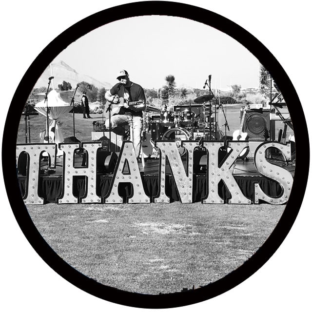 thanks photo band musician