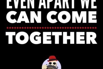 even apart we can come together Smashbooth logo