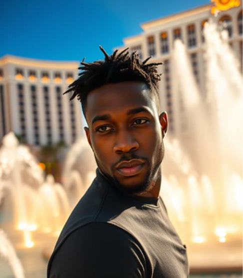 man-standing-in-front-of-bellagio-fountains-las-vegas
